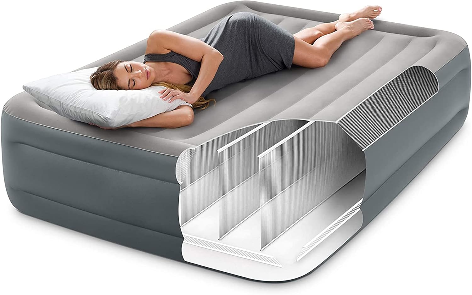 Intex Dura-Beam® Plus Essential Rest Air Mattress 18 Intex Dura-Beam® Plus Essential Rest Air Mattress 18